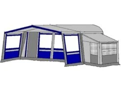 Te Velde Voortent De Wenne 240 Cm Blauw 10 Te Velde Voortent De Wenne 240 Cm Blauw -Sporten Buiten Kamperen 1 2 te velde voortenten met uitbouw de wenne blauw6