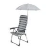 Bo-Camp Stoelparasol Universeel Ø 106cm Grijs -Sporten Buiten Kamperen 10 0 bo camp stoelparasol grijs 7267280