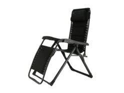Travellife Barletta Stoel Relax Zwart -Sporten Buiten Kamperen 10 4 travellife barletta stoel relax zwart 2127380