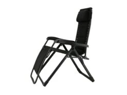 Travellife Barletta Stoel Relax Zwart -Sporten Buiten Kamperen 10 5 travellife barletta stoel relax zwart 2127380