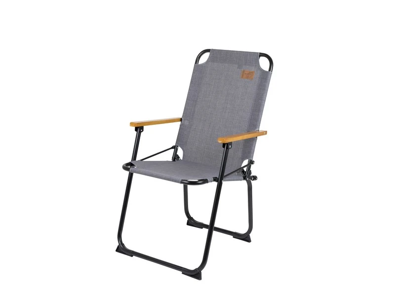 Bo Camp Urban Outdoor Vouwstoel Camp Chair Brixton Grey 4 Bo Camp Urban Outdoor Vouwstoel Camp Chair Brixton Grey - Afbeelding 2