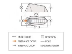 Sporten Buiten Kamperen -Sporten Buiten Kamperen 12 1 vango experience tent soul 100 afmeting tersoult15077