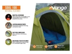 Vango Experience Tent Soul 100 11 Vango Experience Tent Soul 100 -Sporten Buiten Kamperen 12 3 vango experience tent soul 100 eigenschappen binnenkant tersoult15077