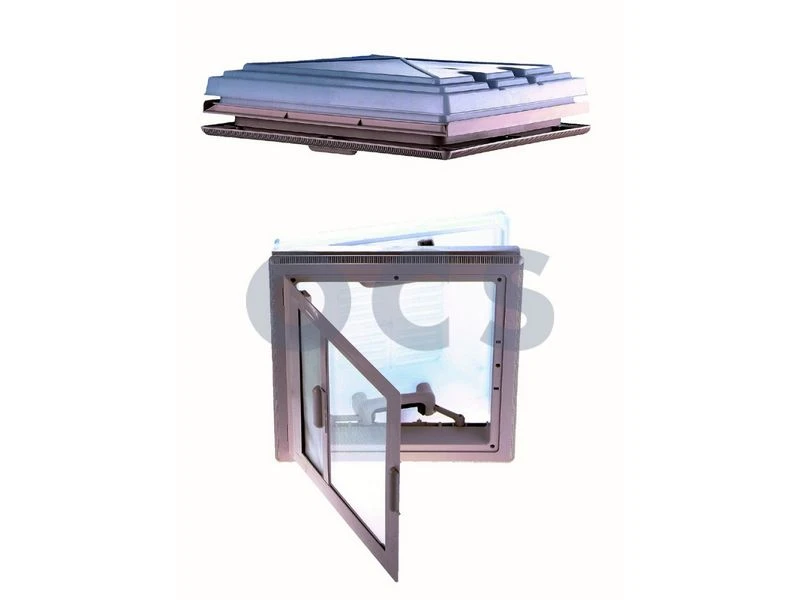 MPK Dakluik 40x40 Wit Kader+Combirollo 3 MPK Dakluik 40x40 Wit Kader+Combirollo