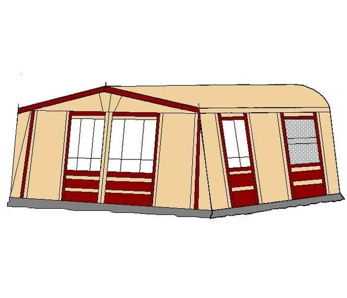 Te Velde Voortent Prelude 350 Cm Bordeaux 4 Te Velde Voortent Prelude 350 Cm Bordeaux - Afbeelding 2