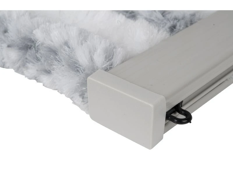 Arisol Vliegengordijn 'Kattenstaart' Grijs-wit-antraciet 5 Arisol Vliegengordijn 'Kattenstaart' Grijs-wit-antraciet - Afbeelding 3