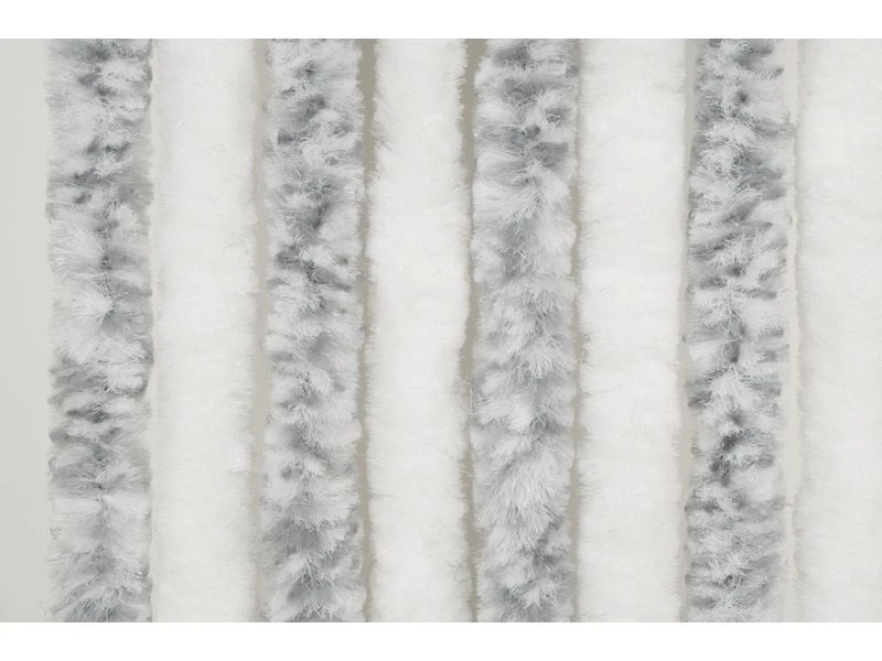 Arisol Vliegengordijn 'kattenstaart' Grijs-wit Melange 4 Arisol Vliegengordijn 'kattenstaart' Grijs-wit Melange - Afbeelding 2