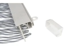 Arisol Vliegengordijn String Grijs-wit -Sporten Buiten Kamperen 21 3 arisol vliegengordijn string grijs wit 5309685