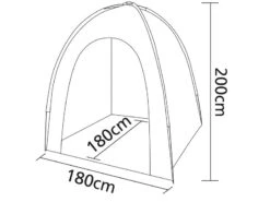 Bo Camp Opbergtent Medium 7 Bo Camp Opbergtent Medium -Sporten Buiten Kamperen 25 2 bo camp opbergtent medium