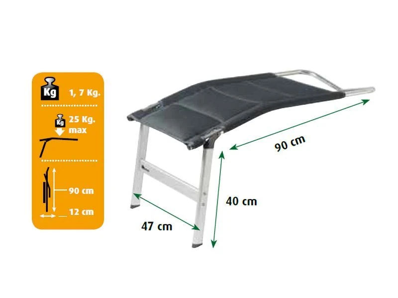 Dukdalf Voetenbank Fortissimo 8800 Antraciet 4 Dukdalf Voetenbank Fortissimo 8800 Antraciet - Afbeelding 2
