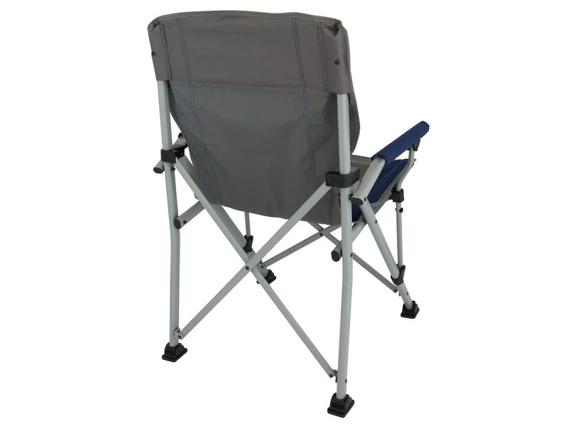 Eurotrail Vouwstoel Bolzano Grijs-Marine 6 Eurotrail Vouwstoel Bolzano Grijs-Marine - Afbeelding 4