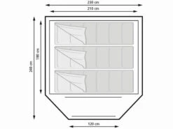 Eurotrail Pop-up Tent Spring 3 9 Eurotrail Pop-up Tent Spring 3 -Sporten Buiten Kamperen 3 3 eurotrail pop up tent spring 3 ette0454 6301