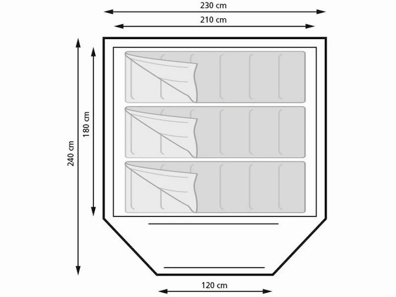 Eurotrail Pop-up Tent Spring 3 6 Eurotrail Pop-up Tent Spring 3 - Afbeelding 4