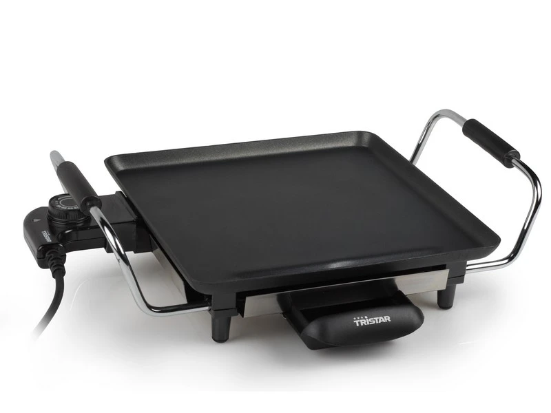 Tristar Elektrische Bakplaat 800 Watt 4 Tristar Elektrische Bakplaat 800 Watt - Afbeelding 2