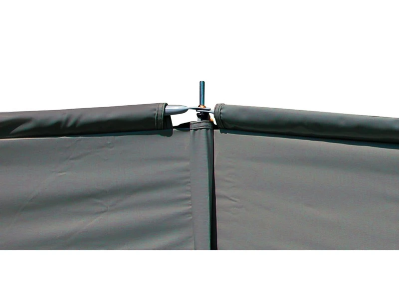 Eurotrail Windscherm Arc 3 500 X 150 Met Ramen Katoen-polyester 4 Eurotrail Windscherm Arc 3 500 X 150 Met Ramen Katoen-polyester - Afbeelding 2