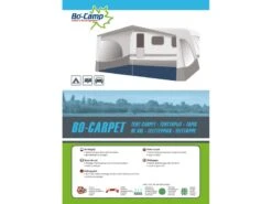 Bo Camp Tenttapijt Bo-carpet Blauw 8 Bo Camp Tenttapijt Bo-carpet Blauw -Sporten Buiten Kamperen 38 2 bo camp tenttapijt bo carpet blauw 4218061