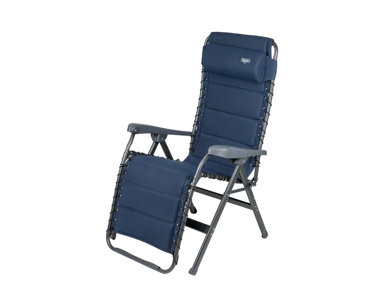 Crespo Kampeer Relaxstoel Ap-232 Air-deluxe Blauw Kleur 84 5 Crespo Kampeer Relaxstoel Ap-232 Air-deluxe Blauw Kleur 84 - Afbeelding 3