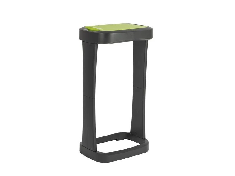 Rival - Vuilniszakhouder - Flip Lid - Groen/Zwart 3 Rival - Vuilniszakhouder - Flip Lid - Groen/Zwart