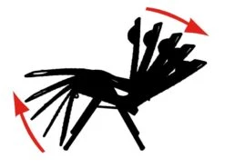 Crespo Kampeer Relax Stoel Al-232 Deluxe Donker Grijs Kleur 40 -Sporten Buiten Kamperen 54 3 crespo kampeer relax stoel al 232 deluxe donker grijs kleur 40 1104920