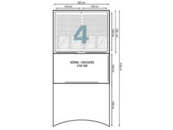Eurotrail Opblaastent Georgia BTC Air 10 Eurotrail Opblaastent Georgia BTC Air -Sporten Buiten Kamperen 58 3 eurotrail opblaastent georgia btc air plattegrond ette1136 2701