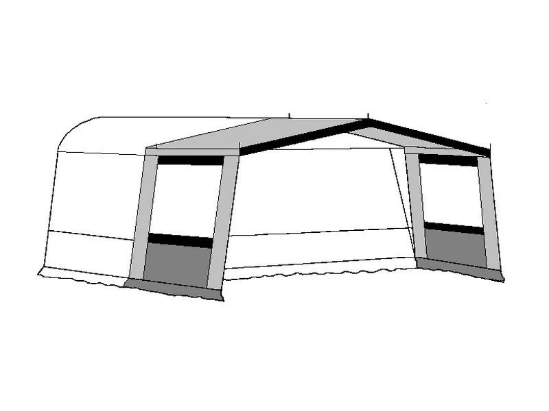 Te Velde Hele Luifel Voor Voortent 240 Cm. Antraciet Season 3 Te Velde Hele Luifel Voor Voortent 240 Cm. Antraciet Season