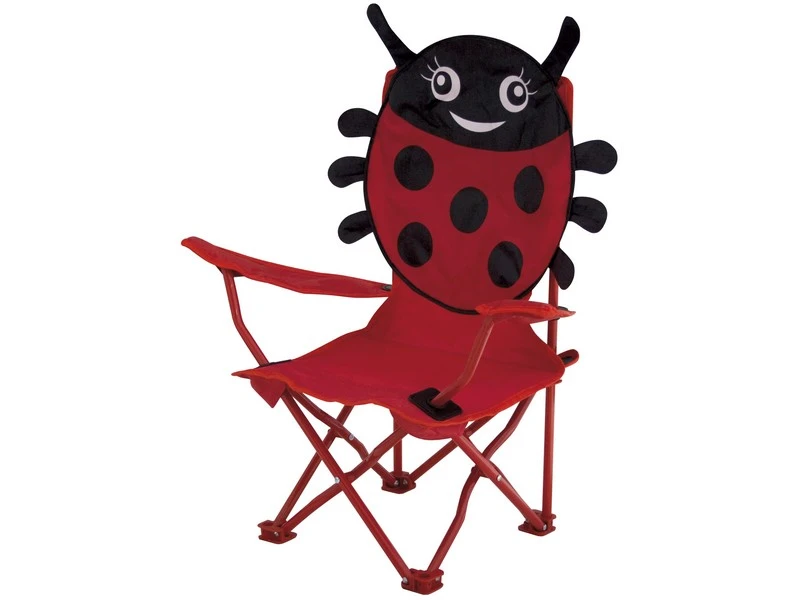 Eurotrail Kindervouwstoel Ardeche Animal Staal Ladybug 3 Eurotrail Kindervouwstoel Ardeche Animal Staal Ladybug