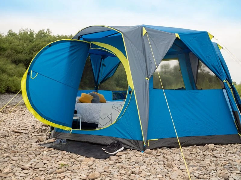 Coleman Familie Tent Octagon Blue-lime 7 Coleman Familie Tent Octagon Blue-lime - Afbeelding 5