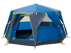 Coleman Familie Tent Octago Blue-lime
