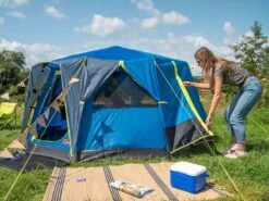Coleman Familie Tent Octago Blue-lime 12 Coleman Familie Tent Octago Blue-lime -Sporten Buiten Kamperen 65 4 coleman familie tent octago blue lime 2000035194