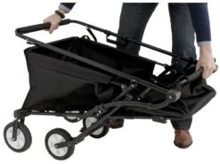 Eurotrail Caddy Bagagekar Staal Zwart -Sporten Buiten Kamperen 80 2 eurotrail caddy bagagekar staal zwart etcf0911 0001