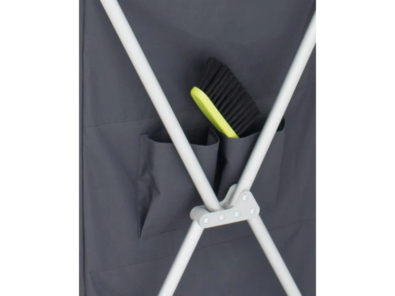 Eurotrail Kookeiland Chur Vouwbaar + Windscherm Grijs-Zwart 5 Eurotrail Kookeiland Chur Vouwbaar + Windscherm Grijs-Zwart - Afbeelding 3