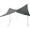 Bo-Camp Tarp Travel Ruit 4 Hoekig -Sporten Buiten Kamperen bo camp tarp 3 travel ruit 4 hoekig grijs 4471490