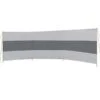 Bo-Camp LeevZ Windscherm Willow 3 Vaks - 5x1,4 Meter 2 Bo-Camp LeevZ Windscherm Willow 3 Vaks - 5x1,4 Meter -Sporten Buiten Kamperen bo camp windscherm polyester populair stabiel 4367651