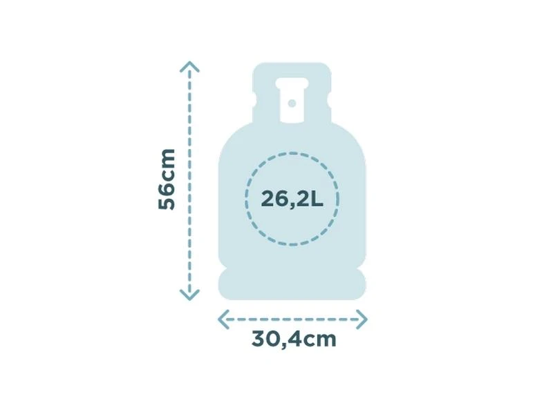 Primagaz 10,5 Kilogram Stalen Gasfles Nieuw 4 Primagaz 10,5 Kilogram Stalen Gasfles Nieuw - Afbeelding 2
