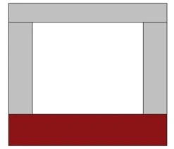 Te Velde Zijwand Voor Luifel 200 Cm 5 Kleuren -Sporten Buiten Kamperen tevelde caravan luifel zijwand 200 bordo9