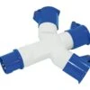 Haba Cee 3-way Splitter 2 Haba Cee 3-way Splitter -Sporten Buiten Kamperen verlengkabels stekkers accessoires caravan camping cee 3 weg stekker 46010206